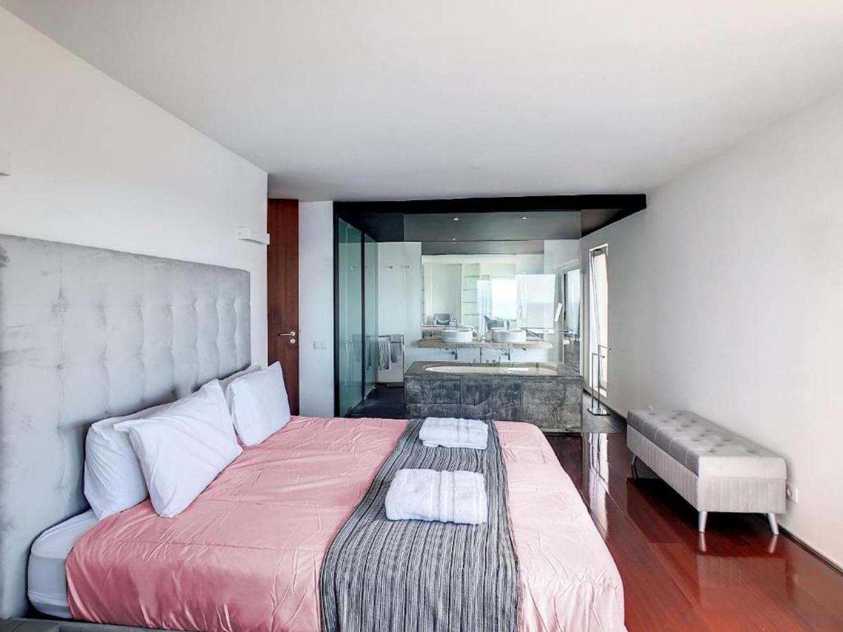 Luxurious Penthouse Suite Direct At Sea Caniço Dış mekan fotoğraf